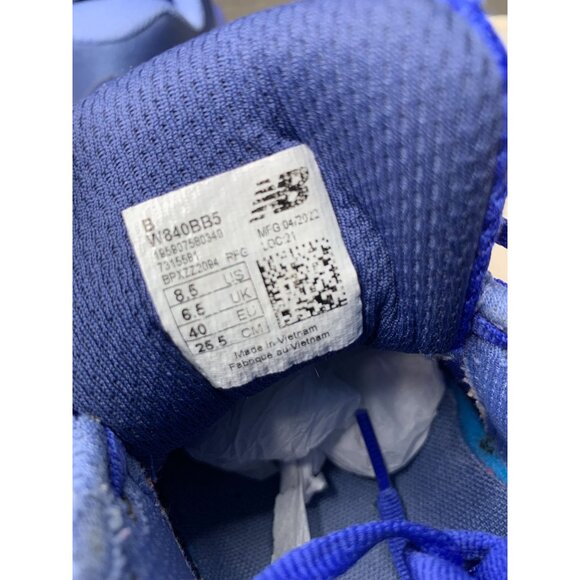 New Balance 840v5 Women's Size 8.5 Blue Mesh Athletic Running Shoes - Picture 6 of 8